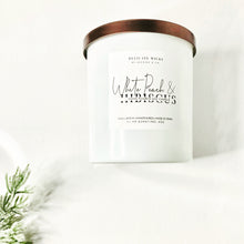 Load image into Gallery viewer, White Peach & Hibiscus Candle
